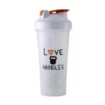PROTEINI.SI SHAKER "LOVE HANDLES", 800ml