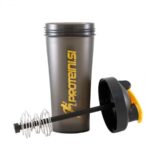 PROTEINI.SI SHAKER BLACK/ORANGE, 800ml - Slika 3