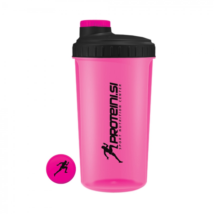 8991.jpg PROTEINI.SI SHAKER PINK-BLACK, 700ml - Slika 1