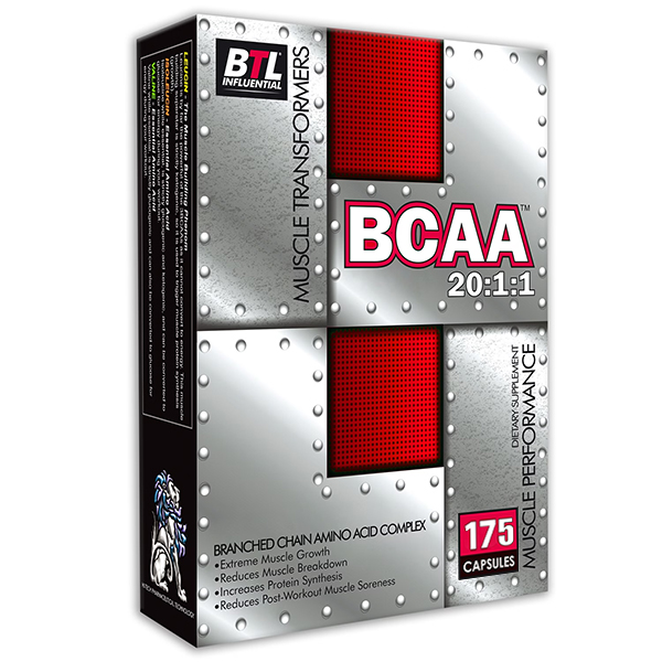 BCAA-2 BTL BCAA 20:1:1, 175 kapsula - Slika 1