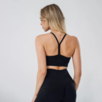 SPORTSKI TOP NELLY, CRNI - Slika 2